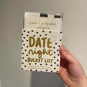 Eccolo Dayna Lee Collection Date Night Bucket List Card Set